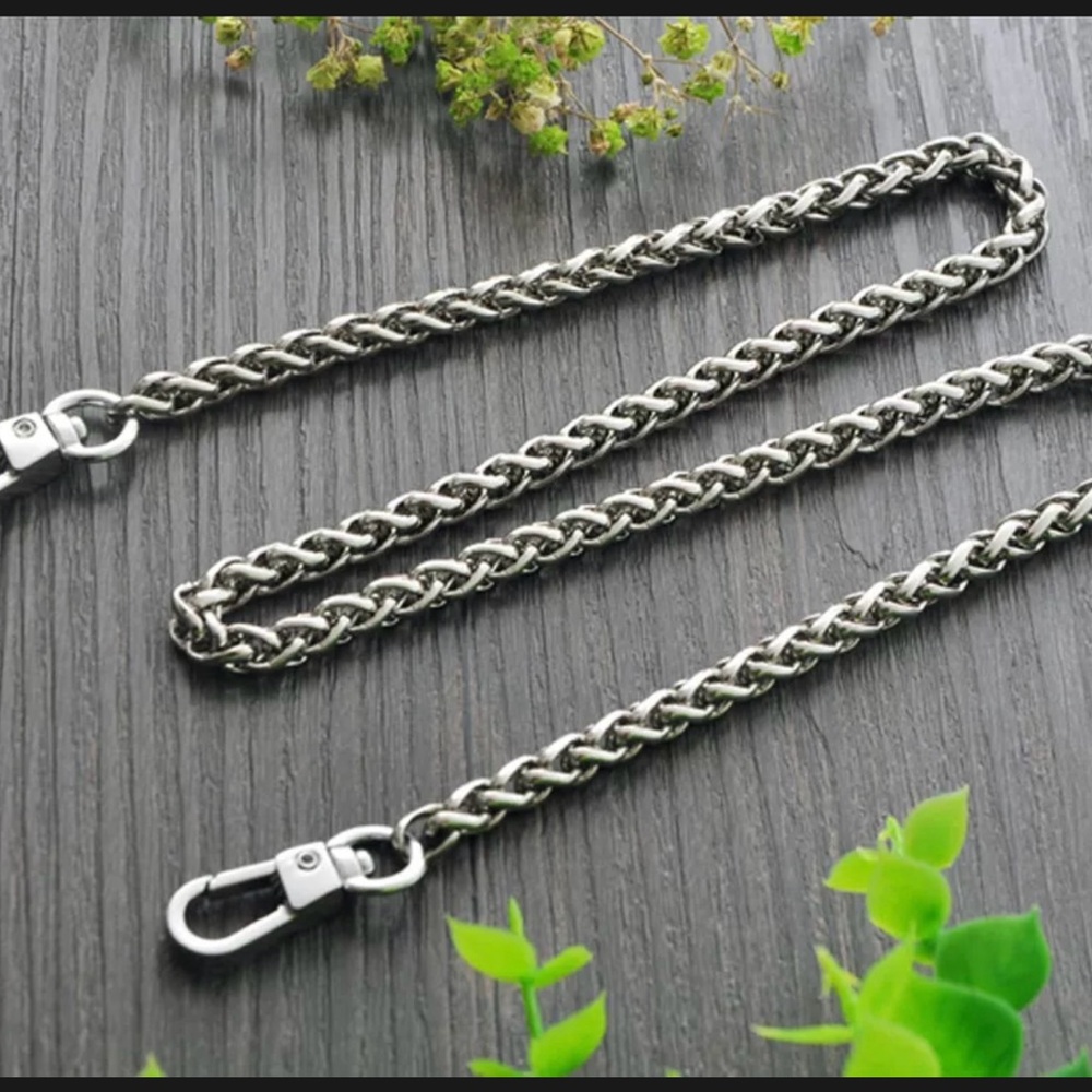 💰Bundle 2 for $20 Deal Unbranded Silver Chain For  Wallet, Crossbody or Handbag